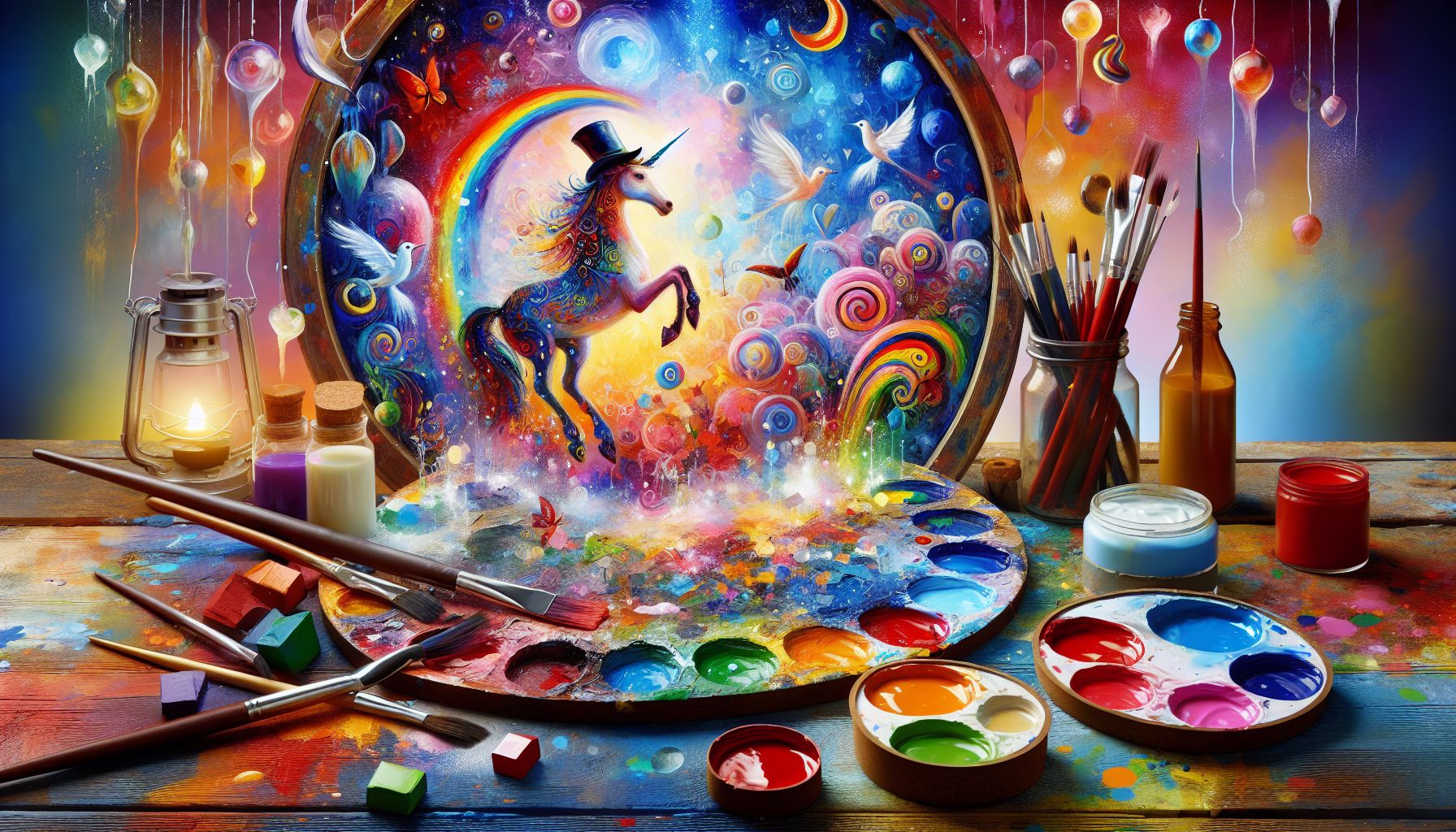 Maalaustaiteen Magia: Värien Voima
